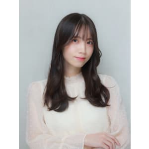 ２WAY前髪×韓国風ウエーブカール