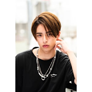 韓国風ナチュラルセンターパート