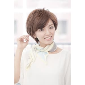 【大人女性のノーブルショート】