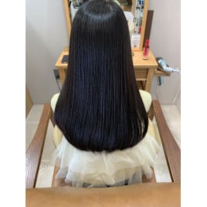 クセも伸びる髪質改善