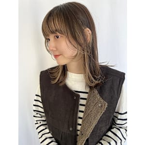 ナチュラル/イヤリングカラー/ミディアム 