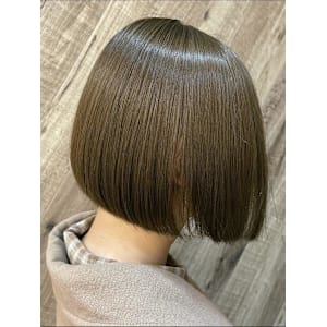 Apiuz Hair まろやかベージュのぷつっとボブ - Apiuz Hair 西宮北口【アピューズ ヘアー ニシノミヤキタグチ】掲載中