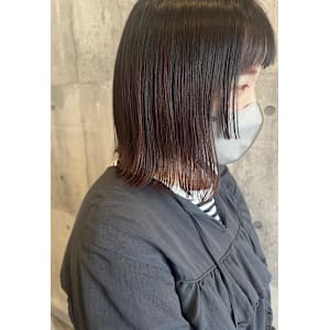 ボブ／グラデーションカラー