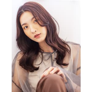 《ゆるふわセンターパート×カシスブラウン》Ash武蔵小杉