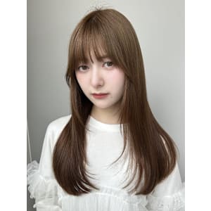 ロングレイヤー/顔周りレイヤー/前髪カット/低めレイヤー/