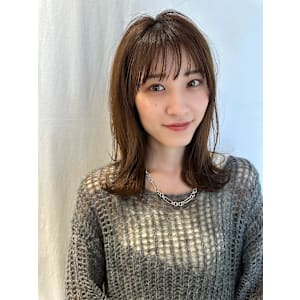 大人かわいい似合わせカット20代30代前髪くびれヘア外はね