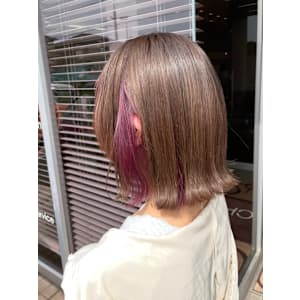 インナーカラーでおしゃれに☆