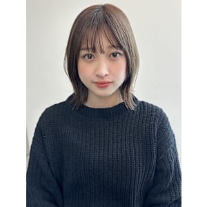 20代30代渋谷結べるボブくびれ前髪似合わせカット 