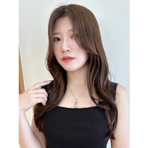 ロングレイヤー/韓国巻き/ワンホンヘア/イメチェン/艶髪 