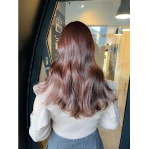 ブリーチなし/ココアブラウン