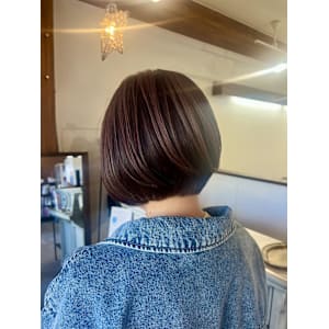 ショートボブ/丸みショート