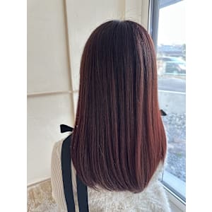 ブリーチなし高彩度カラー