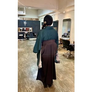 卒業式  サイドアップスタイル