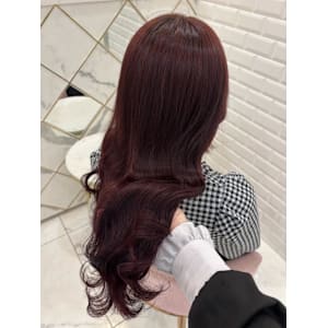 ブリーチなしワインレッド＊まゆ - Lilme【リルミー】掲載中