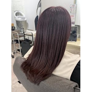 【ヘアジュレドゥ 安江】ピンクバイオレット