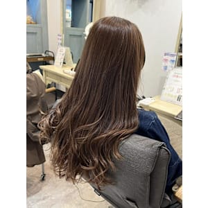 【ヘアジュレドゥ 川松】赤みを抑えたマロンベージュ！