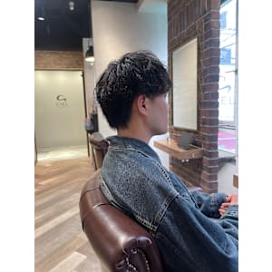 ナチュラルウェーブショート