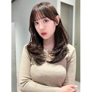 韓国ヘア/レイヤーカット/顔まわりカット/前髪/髪質改善