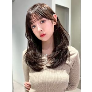 韓国ヘア/レイヤーカット/髪質改善/顔まわりカット/縮毛矯正