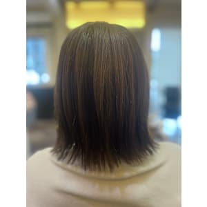 ラクチン切りっぱなしボブ