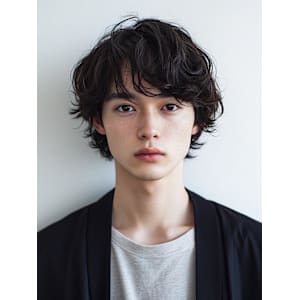 パーマで作るゆるふわメンズスタイル - Euphoria+n 池袋　サンシャイン通り店【ユーフォリア　エヌ　イケブクロ　サンシャインドオリテン】掲載中