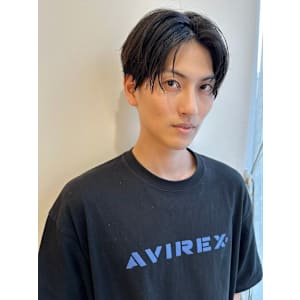 センターパート／ニュアンスパーマ／黒髪/2way／ - TRICCA SHIBUYA【トリッカ シブヤ】【トリッカ シブヤ】掲載中