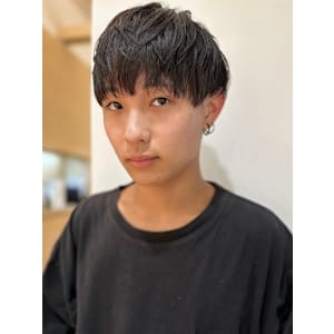 韓国マッシュ/ツーブロック/ナチュラルマッシュ／