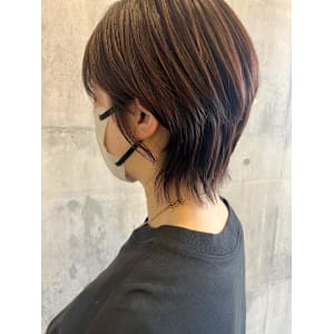 ショート／ピンクベージュ