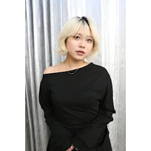 ステップボーンカットボブ/イメチェン/美髪/ホワイトブロンド - STEP BONE CUT TOKYO【ステップボーンカットトーキョー】掲載中