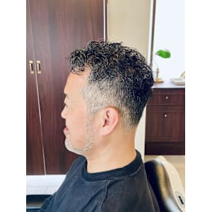 【50代 男性】ロンドンイケオジパーマ（大宮/バーバー） - Graceful Barber London【グレイスフルバーバーロンドン】掲載中