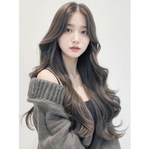 大人エレガントな艶ロングウェーブ