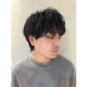 【爽太指名限定スタイル】マッシュウルフ/緩めスパイラルパーマ - Lond ciel 横浜【ロンドシエルヨコハマ】掲載中