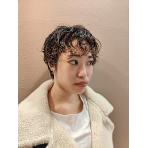 ショートパーマ/癖毛風パーマ/外国人風パーマ