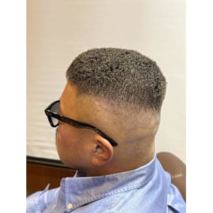 パンチパーマ×ハイスキンフェード