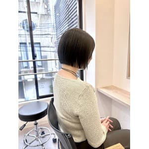 大人ボブ/暗髪/京都ボブ/ラインボブ/ぱっつんボブ