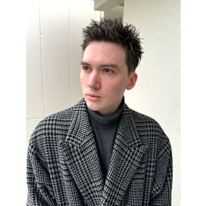 ビジネススパイキーショート【池袋メンズカット/メンズパーマ】