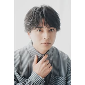 STYLE藤沢メンズカット黒髪ゆるめフェザーパーマ