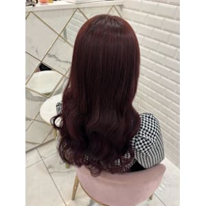 ブリーチなしワインレッド＊まゆ - Lilme【リルミー】掲載中