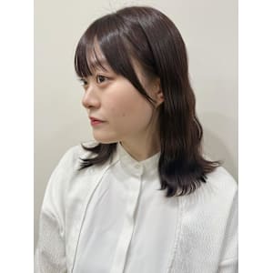 波巻きパーマ×春カラーがかわいい