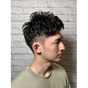 直毛改善！アップバング