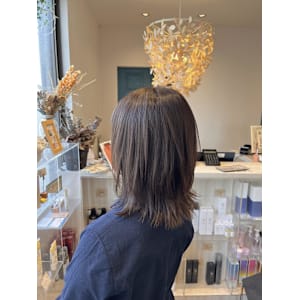 馴染みハイライト×ミディアム