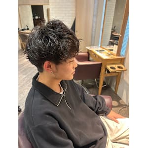 【横浜/横浜駅】カジュアルメンズパーマ