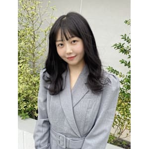 ブラウン×ミディアム×髪質改善トリートメント【目白台】