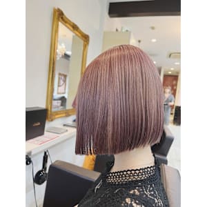 ピンクボブ☆【髪質改善/錦糸町】