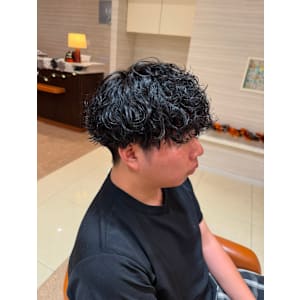 セット簡単パーマ