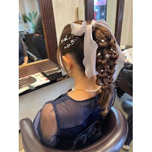 【パーティー・結婚式・特別なお呼ばれ】ヘアセット・赤羽美容室
