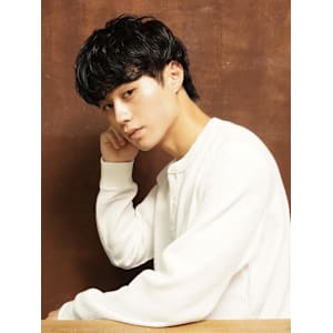 メンズマッシュパーマ