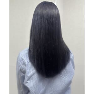 #寒色系色落ちが綺麗なネイビーブルー♪