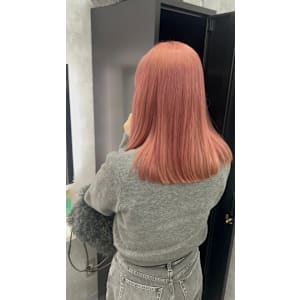 ハイトーン　ピンクベージュ　ホワイトブリーチ　ボブ　ミディ - N° rico 名駅【ナンバー リコ メイエキ】掲載中