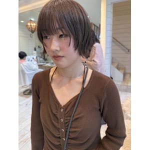 メルティーカラー/フェミニンロング/似合わせカット/渋谷